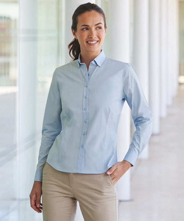 Women’s long sleeve ‘cotton-feel’ Coolplus® shirt