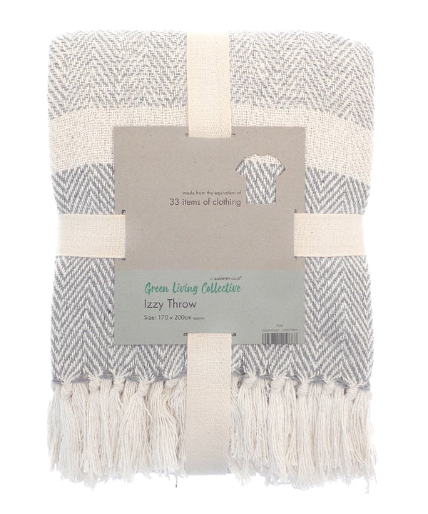 Izzy recycled throw