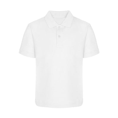 Hamstel Junior School White Polo Shirt with School Logo - Schoolwear Centres | School Uniforms near me
