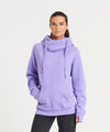 Cross neck hoodie