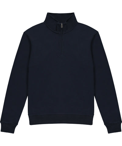 Regular fit ¼-zip sweatshirt