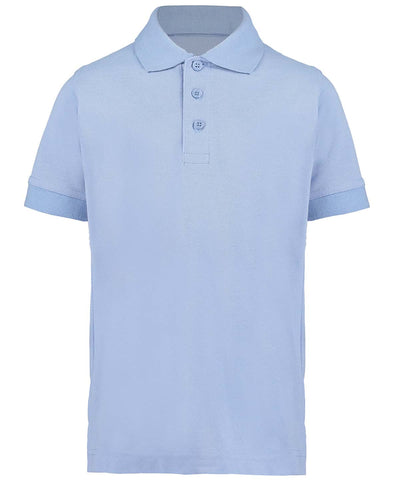 Kingsdown School Light Blue Polo Shirt with School Logo - Schoolwear Centres | School Uniforms near me