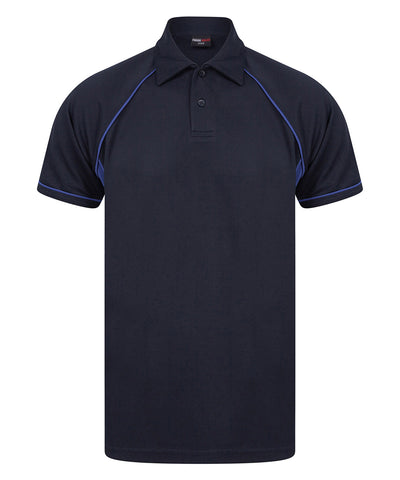 Piped performance polo