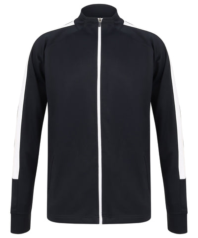 Knitted tracksuit top