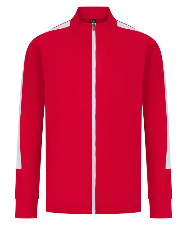 Knitted tracksuit top