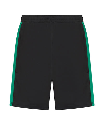 Knitted shorts with zip pockets
