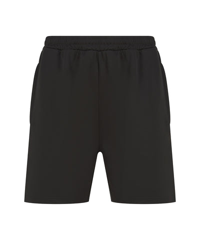 Knitted shorts with zip pockets
