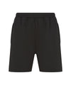 Knitted shorts with zip pockets