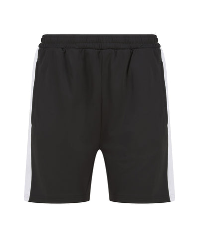 Knitted shorts with zip pockets