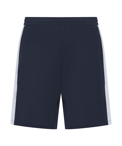 Knitted shorts with zip pockets