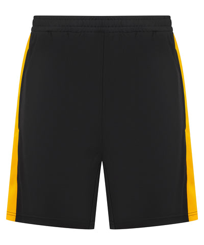 Kids knitted shorts with zip pockets