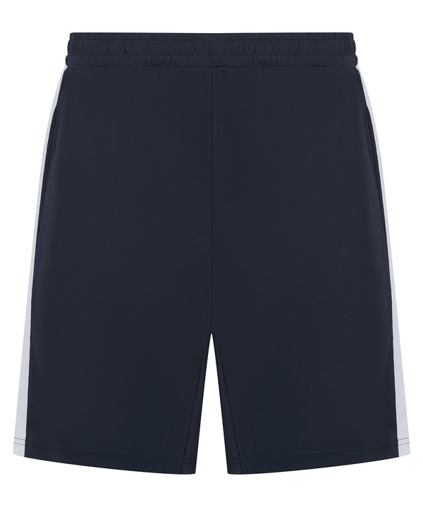 Kids knitted shorts with zip pockets