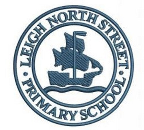 Leigh North Street School Uniform | Royal Blue (P E) Hoodie with School Logo - Schoolwear Centres | School Uniforms near me