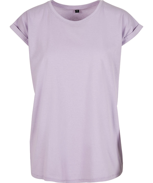 Women’s regular extended shoulder tee