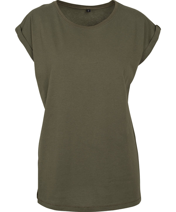 Women’s regular extended shoulder tee