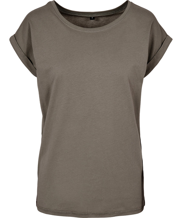 Women’s regular extended shoulder tee