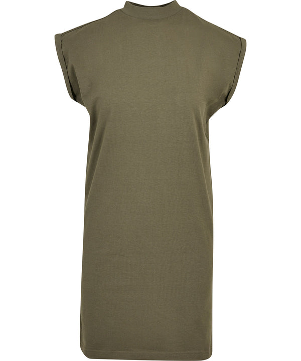 Women’s extended shoulder dress
