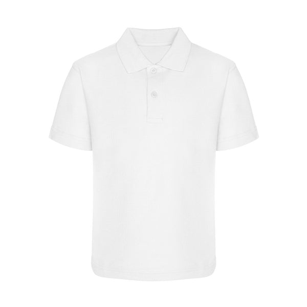 Notley Green Primary School Uniform |  White Polo Shirt with School Logo