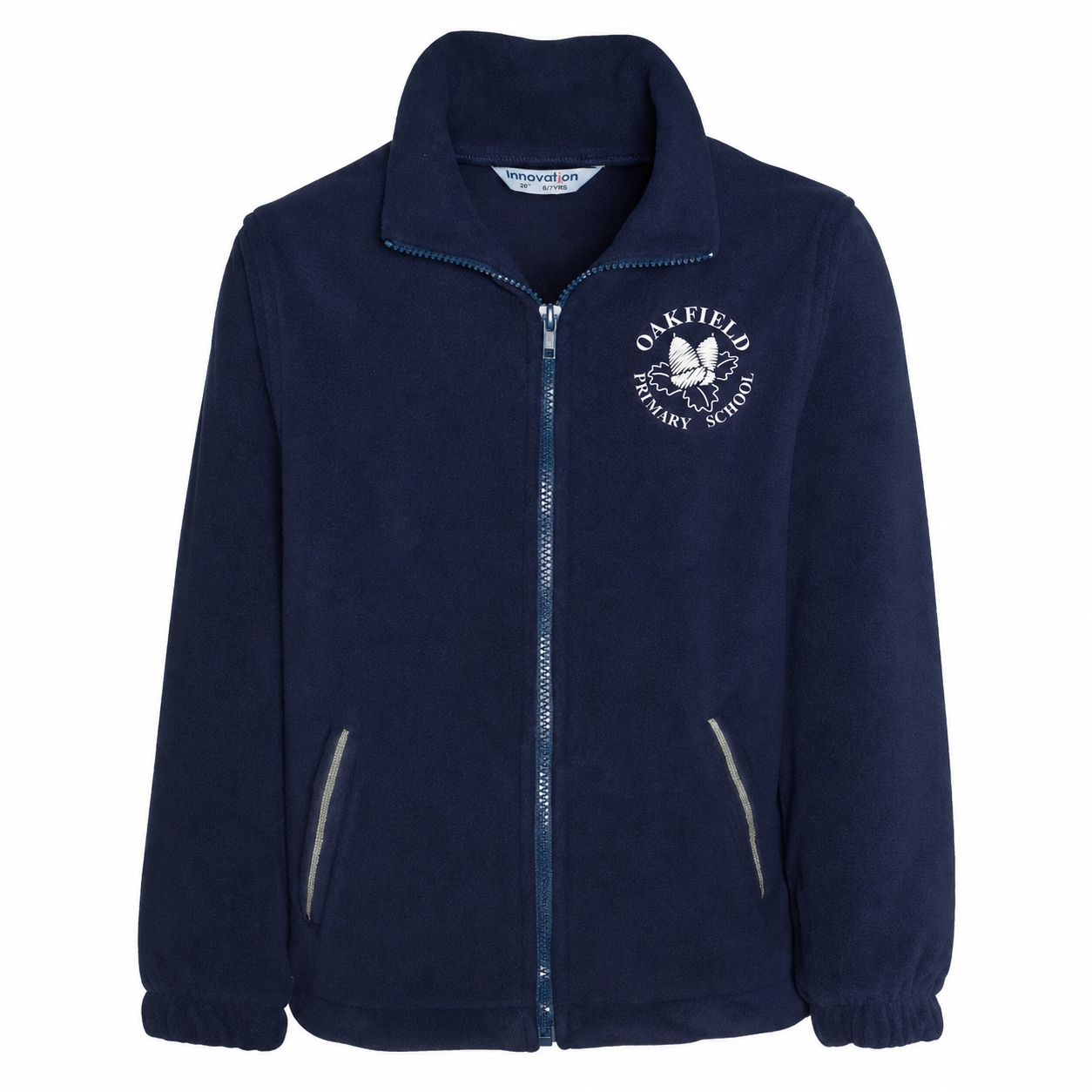 Oakfield Primary School Uniform | Plain Navy Fleece Jacket