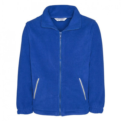 The Westborough School | Royal Fleece Jacket with School Logo