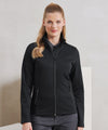 Women's spun dyed sustainable zip-through sweatshirt