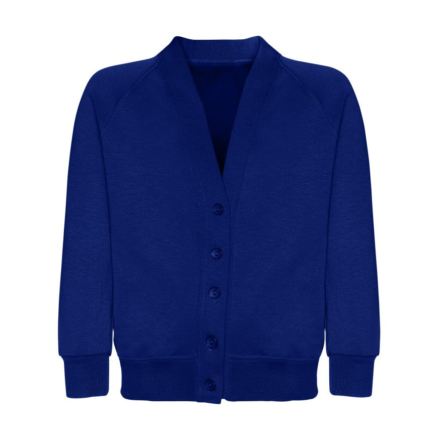 Porters Grange Primary School & Nursery | Royal Sweatshirt Cardigan with School Logo