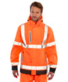 Heavy-duty prism PU safe and dry jacket with recycled backing