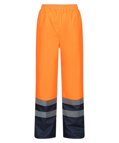 Pro hi-vis insulated overtrousers