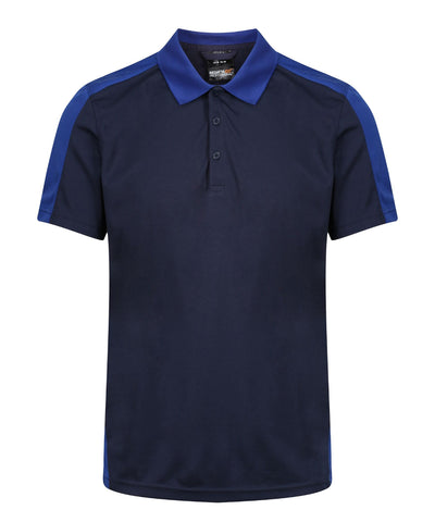 Contrast wicking polo