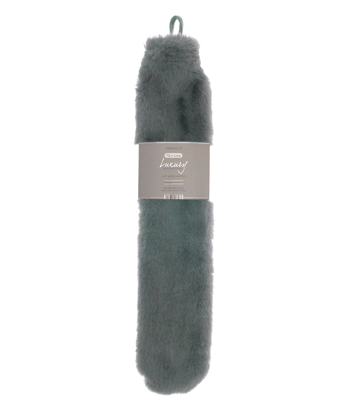Super luxury faux fur long hot water bottle and cover