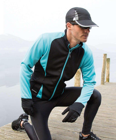 Aqua/Black - Spiro freedom softshell jacket Jackets Spiro Jackets & Coats, Plus Sizes, Result Offer, Softshells, Sports & Leisure Schoolwear Centres