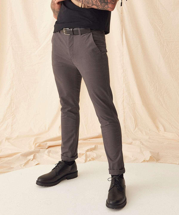 Black - Adam slim chinos Trousers AWDis So Denim Must Haves, Plus Sizes, Rebrandable, Trousers & Shorts Schoolwear Centres