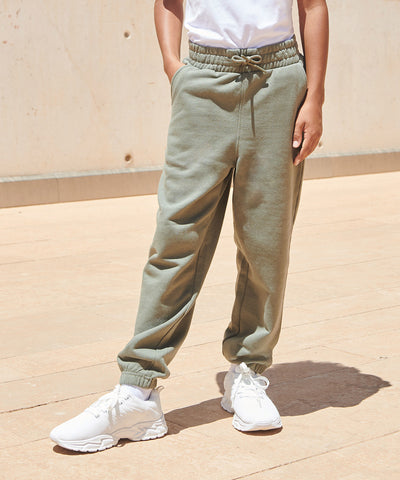 Kids sustainable fashion cuffed joggers