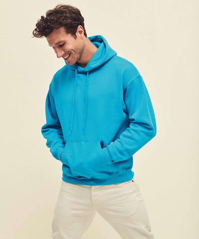 Azure Blue - Classic 80/20 hooded sweatshirt Hoodies Fruit of the Loom Home of the hoodie, Hoodies, Must Haves, New Colours for 2023, New Sizes for 2021, Plus Sizes, Price Lock, Raladeal - Recently Added, Sports & Leisure, Workwear Schoolwear Centres