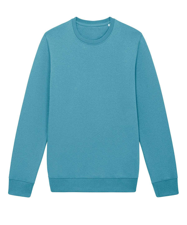 Atlantic Blue - Unisex Changer iconic crew neck sweatshirt (STSU823) Sweatshirts Stanley/Stella Co-ords, Conscious cold weather styles, Exclusives, Merch, Must Haves, New Colours for 2023, Organic & Conscious, Raladeal - Recently Added, Raladeal - Stanley Stella, Recycled, Stanley/ Stella, Sweatshirts, Trending Loungewear Schoolwear Centres