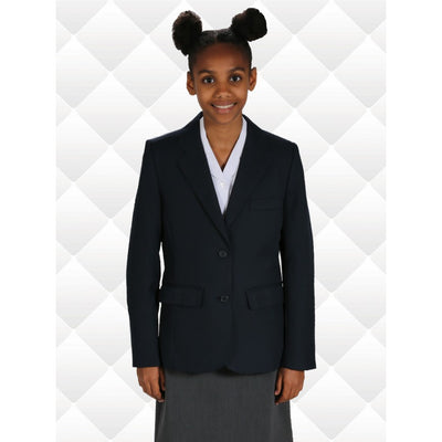 Shoeburyness High School Uniforms | Girls Black Blazer with School Logo | Schoolwear Centres