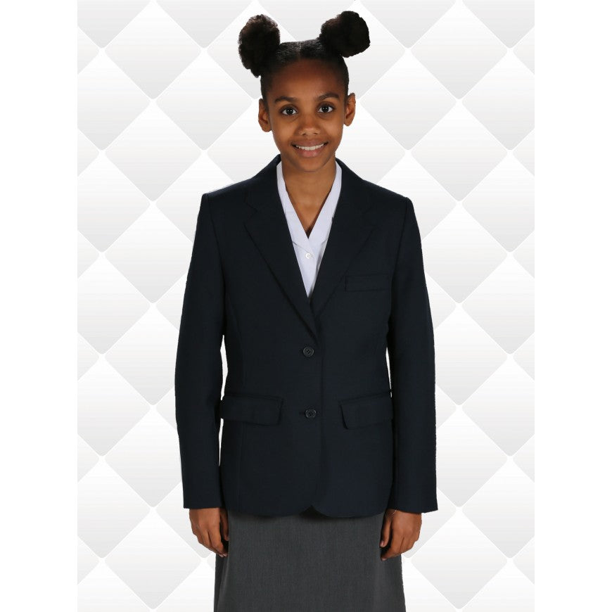 Shoeburyness High School Uniforms | Girls Black Blazer with School Logo | Schoolwear Centres