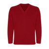 St Margaret’s Red Knitwear Jumper with School logo