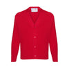St Margaret’s Red Knitwear Cardigan with School logo - Schoolwear Centres | School Uniforms near me