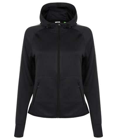 Women's hoodie with reflective tape