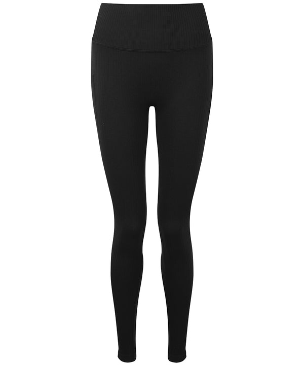 Women's TriDri® ribbed seamless 3D fit multi-sport leggings