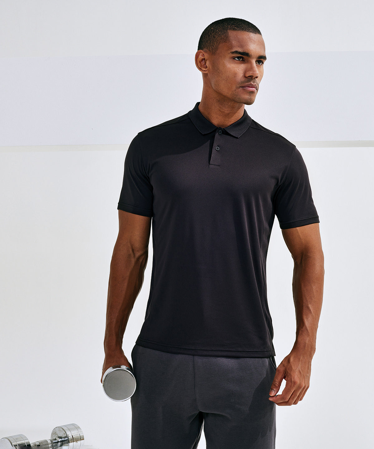 TriDri® Cationic recycled textured polo