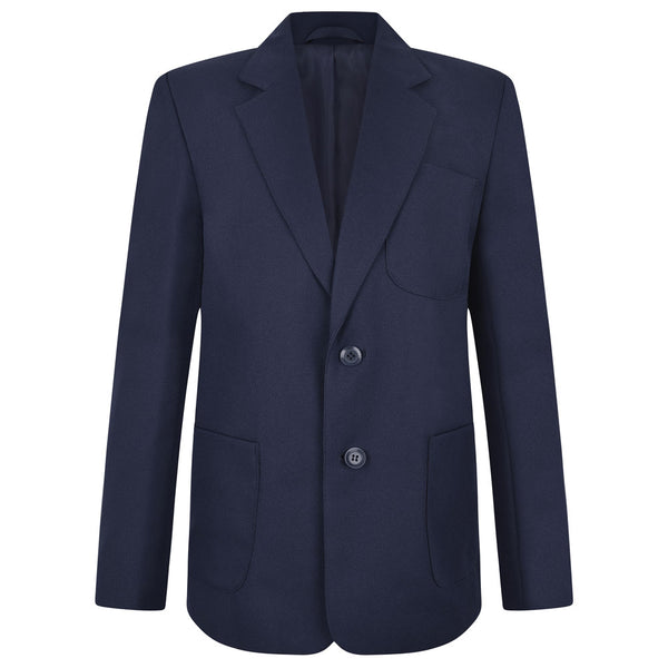 The Bromfords School Navy (new) Blazers with Logo and Royal Pipping - Schoolwear Centres | School Uniforms near me