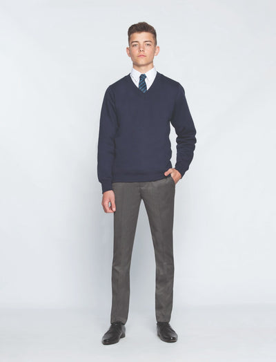 The Bromfords School Uniform | Navy Knitted (new) Jumpers with Logo