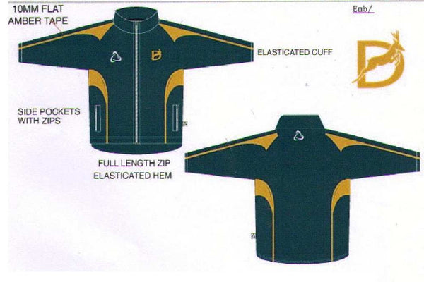 The Deanes Academy School Sport Tracksuit Top with School Logo - Schoolwear Centres | School Uniforms near me