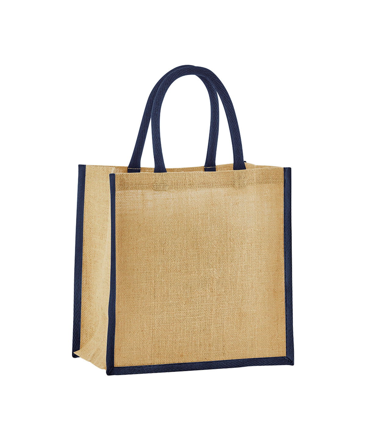 Natural starched jute mini gift bag