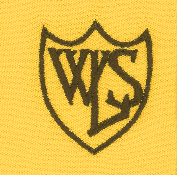 West Leigh Infants School | Brown V-Neck Sweatshirts with School Logo - Schoolwear Centres | School Uniforms near me