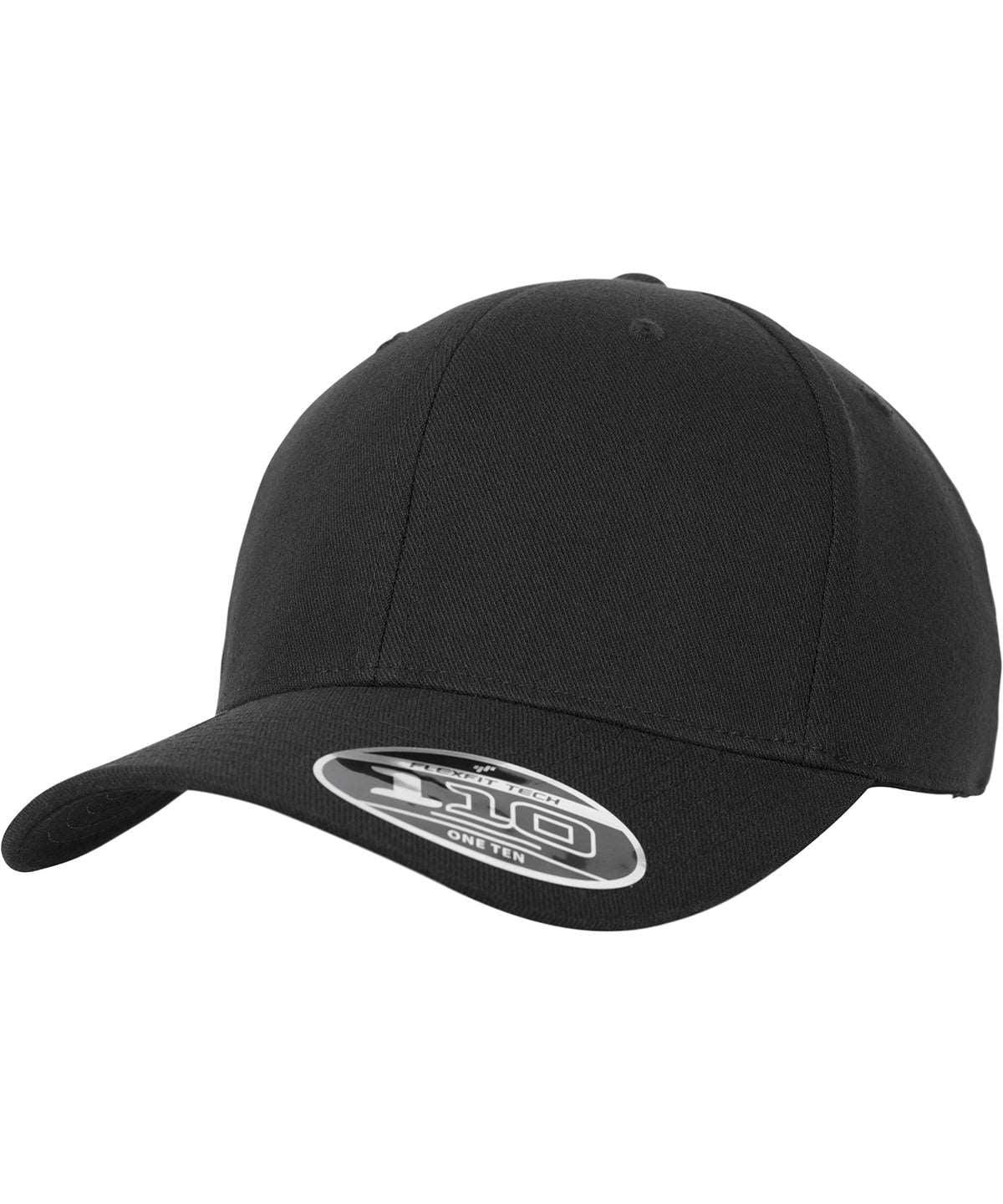 Black - 110 Flexfit Pro-formance (110C) Caps Flexfit by Yupoong Headwear, New Styles for 2023 Schoolwear Centres