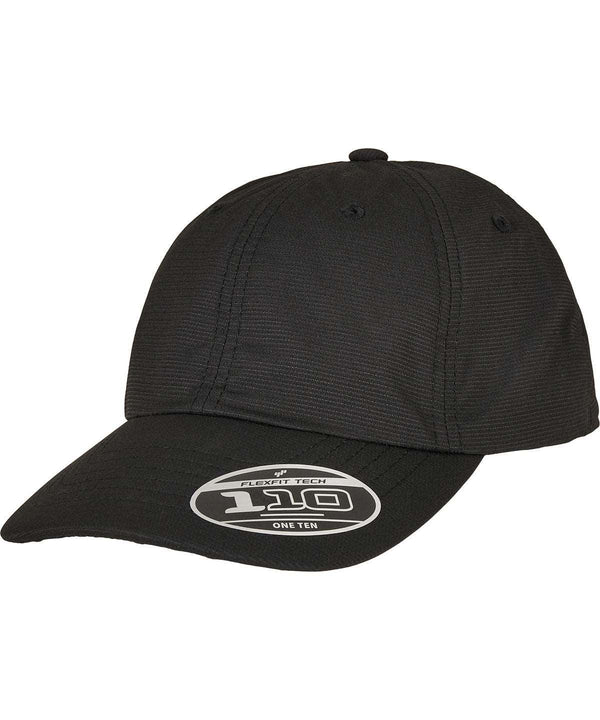 Black - 110 Flexfit packable alpha cap (110PA) Caps Flexfit by Yupoong Headwear, New Styles for 2023 Schoolwear Centres