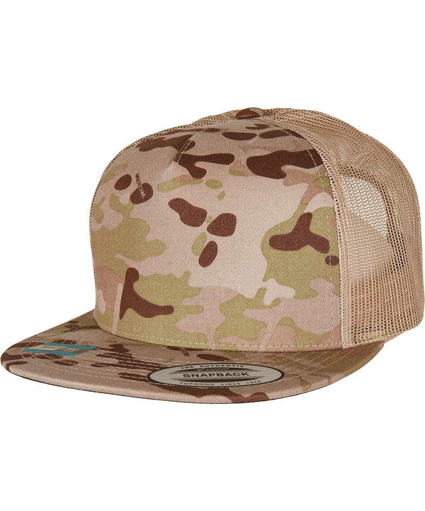 Arid/Tan - Multicam® trucker cap (6006MC) Caps Flexfit by Yupoong Headwear, New Styles for 2023 Schoolwear Centres